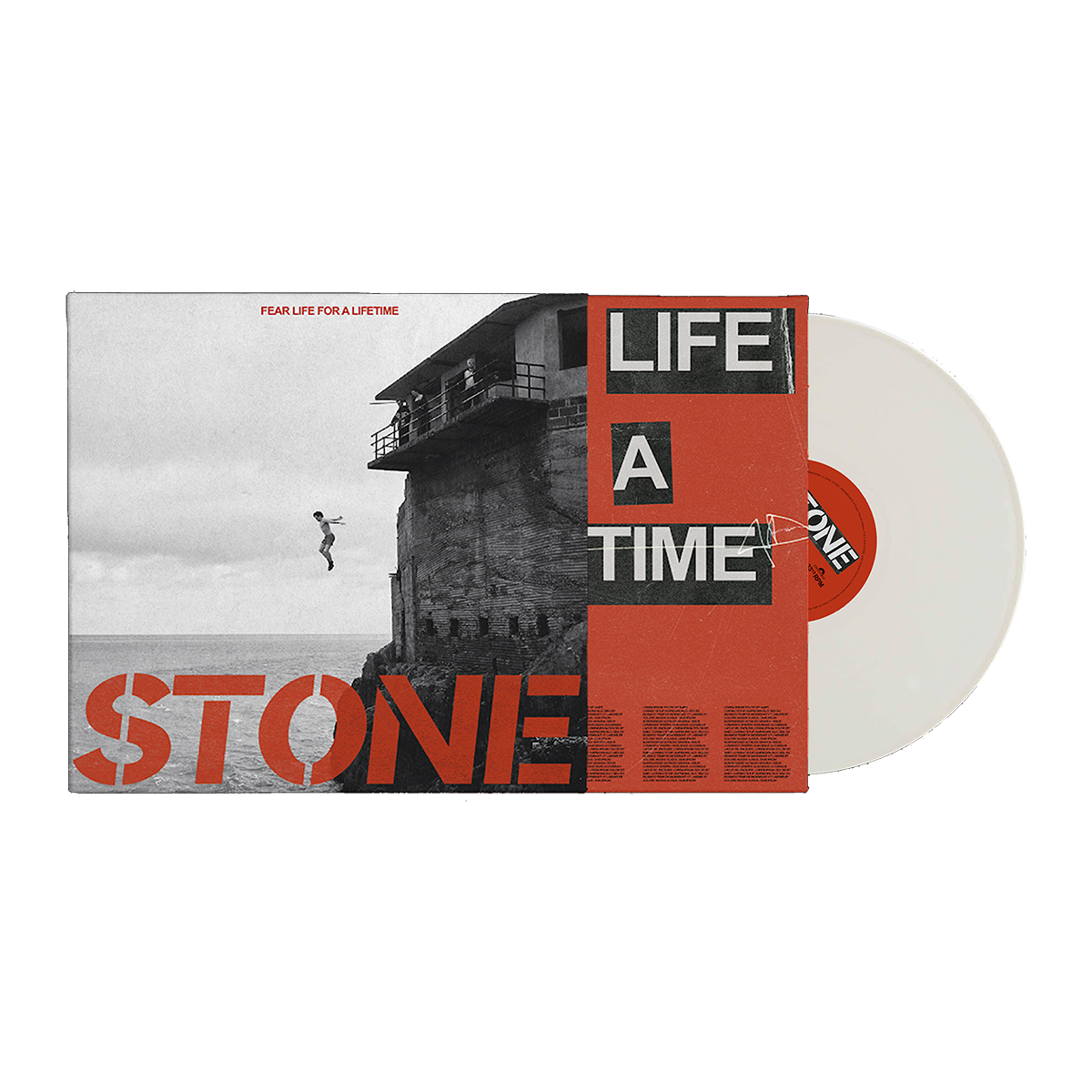 Fear Life For A Lifetime CD, White Vinyl